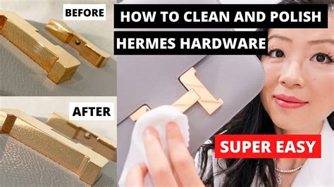 how to polish hermes